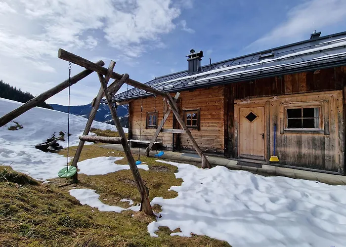 Selbstversorgerhuette Noesslau Alm 펜션 *