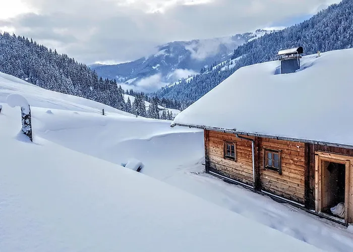 펜션 Selbstversorgerhuette Noesslau Alm