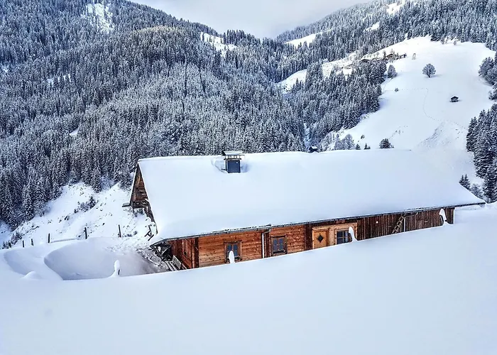 펜션 Selbstversorgerhuette Noesslau Alm