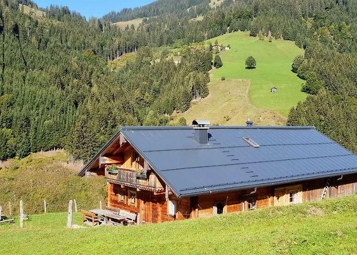 펜션 Selbstversorgerhuette Noesslau Alm *