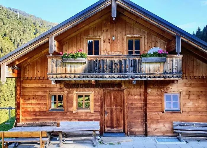 펜션 Selbstversorgerhuette Noesslau Alm *